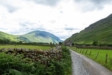 Wasdale valley Scafell pike