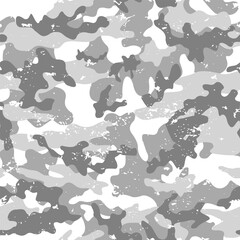 Seamless grunge light camouflage pattern © RP