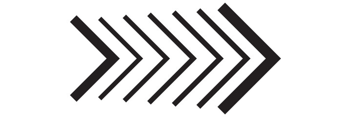 chevron icon isolated on transparent background. Simple and editable chevron icons. Modern icon vector illustration.