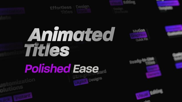 Polished Ease Text Animation Layouts