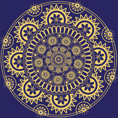 This is simple and vector Mandala design background and it is editable. 