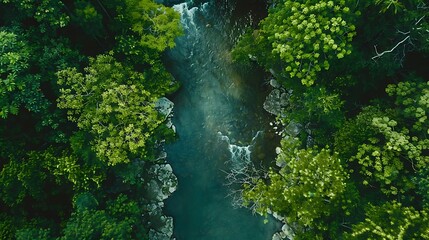 Drone Footage Of Nature