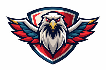 logo shaped like eagle 