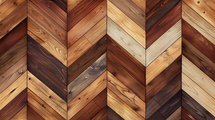 Harmony Hues: Crafting Timeless Elegance with Chevron Parquet Flooring