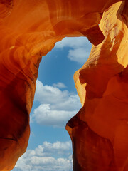 Antylope Canyon in Arizona on the Navajo Indian Reservation