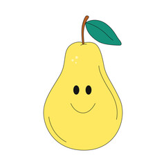 Cute Fruit Character