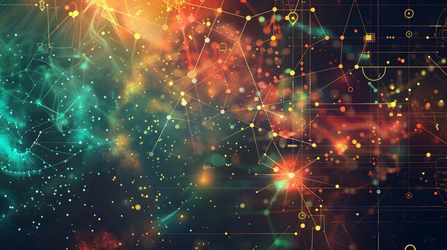 mathematical figures and tones design background