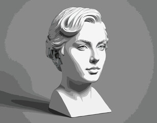 Sculpting bust