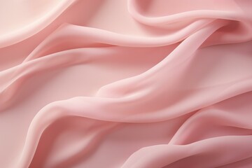 Blushing Soft pink fabric. Cloth material fashion. Generate Ai