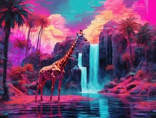  giraffe © Kiera
