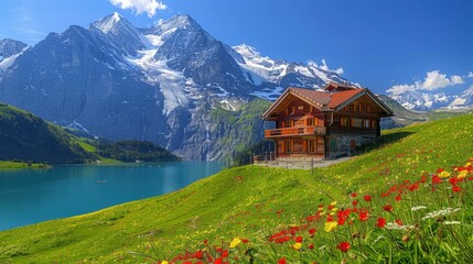 Obraz premium switzerlandfallgolden larksgolden autumngolden falllark treeslakeengadinautumnmountainstreesriver