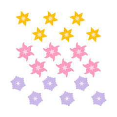 Mini Flowers Stickers