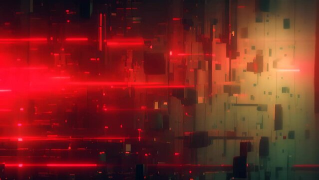 abstract colorful background with some smooth lines in it and some grunge effects, AI Generated