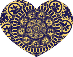 This is simple and vector mandala design background and it is editable.