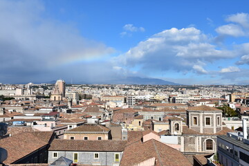 view of the Catania, Sicily