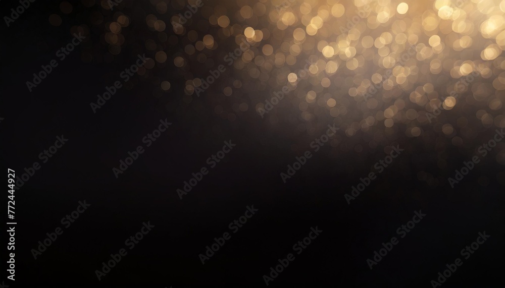 Wall mural abstract black background gradient that looks modern bokeh background black texture dark wall