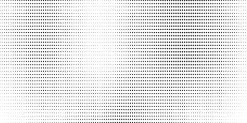 Deurstickers black white seamless pattern with dot grid. vector ilustration © Nor