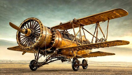 Steampunk Airplane