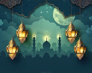 Elegant eid al adha, Eid mubarak islamic greeting card, islamic festival of sacrifice, eid-al-adha mubarak, Happy Eid Ul Adha, lantern islamic , eid mubarak. holiday festival, banner.