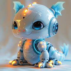 Cute Little Cyber-Dragon 