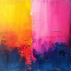 Colorful Pastel Abstract Paint 