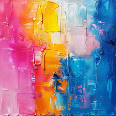 Colorful Pastel Abstract Paint 