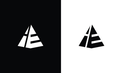 ie letter logo corporate. ie letter vector logo