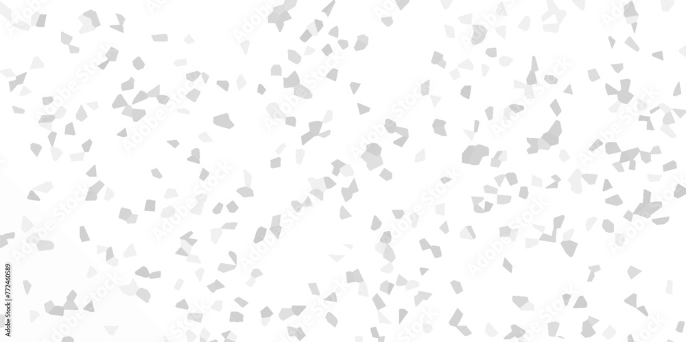 Poster Abstract terrazzo flooring texture features polished stone design with mottled grunge texture. Broken tiles mosaic pattern with rock backdrop textured illustration.