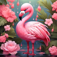 Cute Flamingo