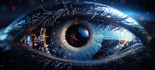 blue eye of the cyber world