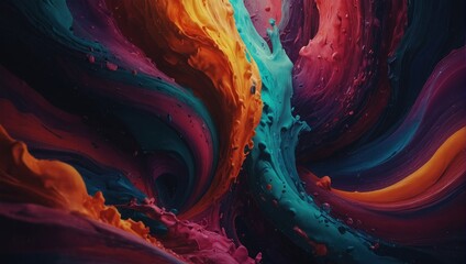 Abstract colour design for backgrounds, wallpapers and illustrations, artistic background - obrazy, fototapety, plakaty