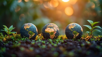 Towards a Sustainable World: International collaboration is key to overcoming environmental challenges and achieving sustainable development.