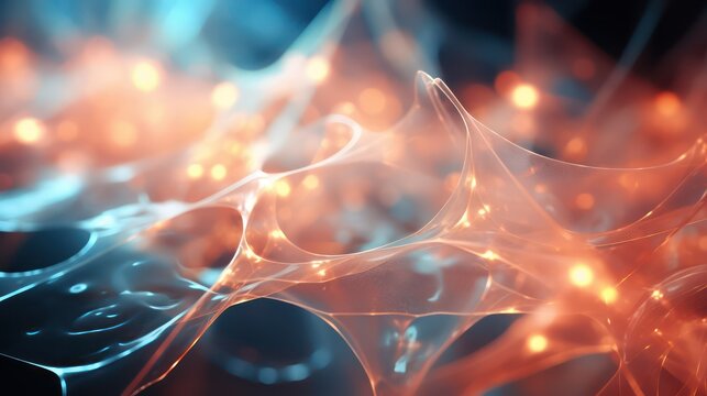 abstract fractal background shine