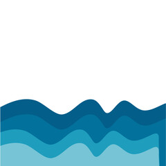 Abstract wave illustration