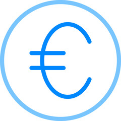 Financial multicolor icon pack