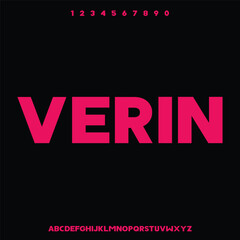 luxury modern font alphabet vector set