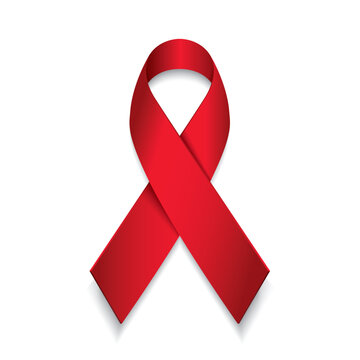 aid awareness ribbon. melanoma symbol