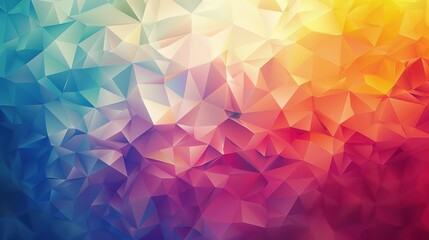 Abstract 3D geometric background colorful 