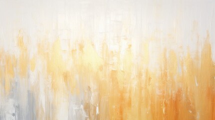 Background full frame, White and gold shiny painting, textured canvas , colorful line light  Generate AI