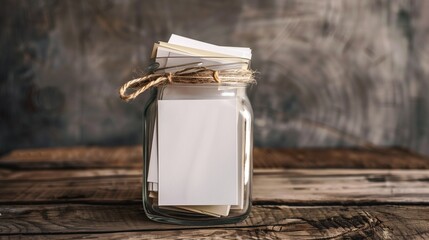 pages in a jar