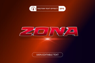 Super text effect template design with 3d style