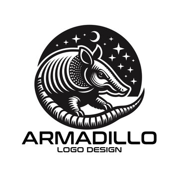 Armadillo Vector Logo Design