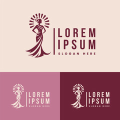 fashion logo or vector tailor logo