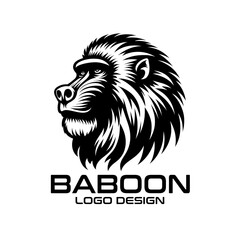 Baboon Vector Logo Design
