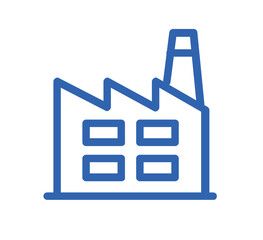 China Aerospace blue outline icon pack
