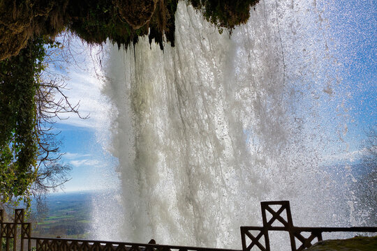 Beautiful and famous waterfall, with awesome vegetation around. Incredible beauty, crystal waters. Edessa, Greece