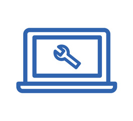 China Aerospace blue outline icon pack