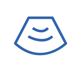 China Aerospace blue outline icon pack