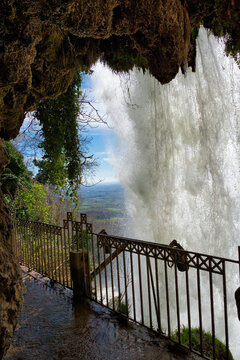 Beautiful and famous waterfall, with awesome vegetation around. Incredible beauty, crystal waters. Edessa, Greece
