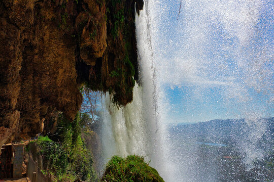 Beautiful and famous waterfall, with awesome vegetation around. Incredible beauty, crystal waters. Edessa, Greece